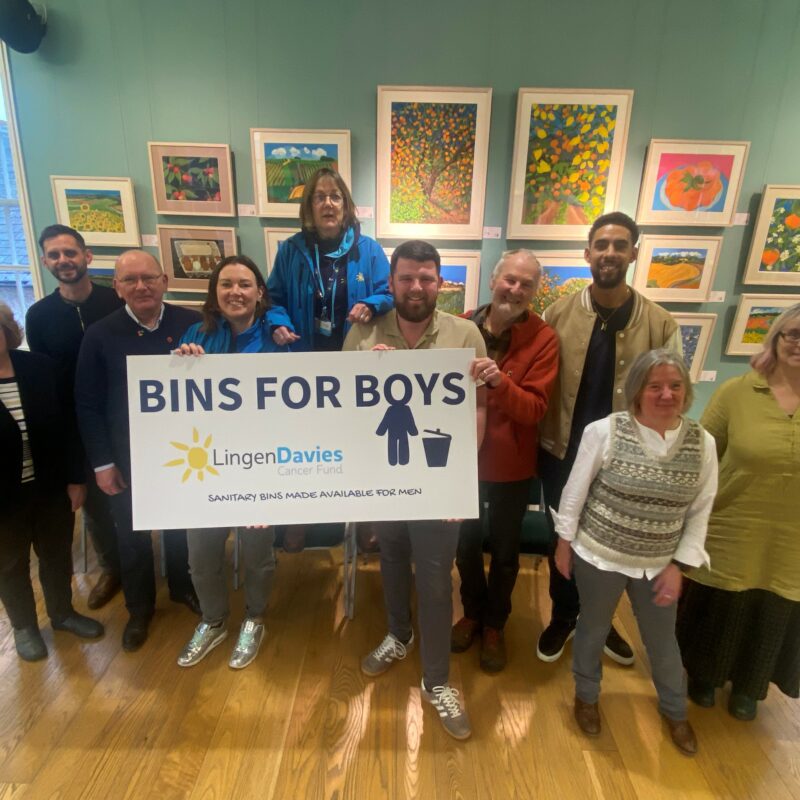 Call out for the region's public venues to join the Bins for Boys movement